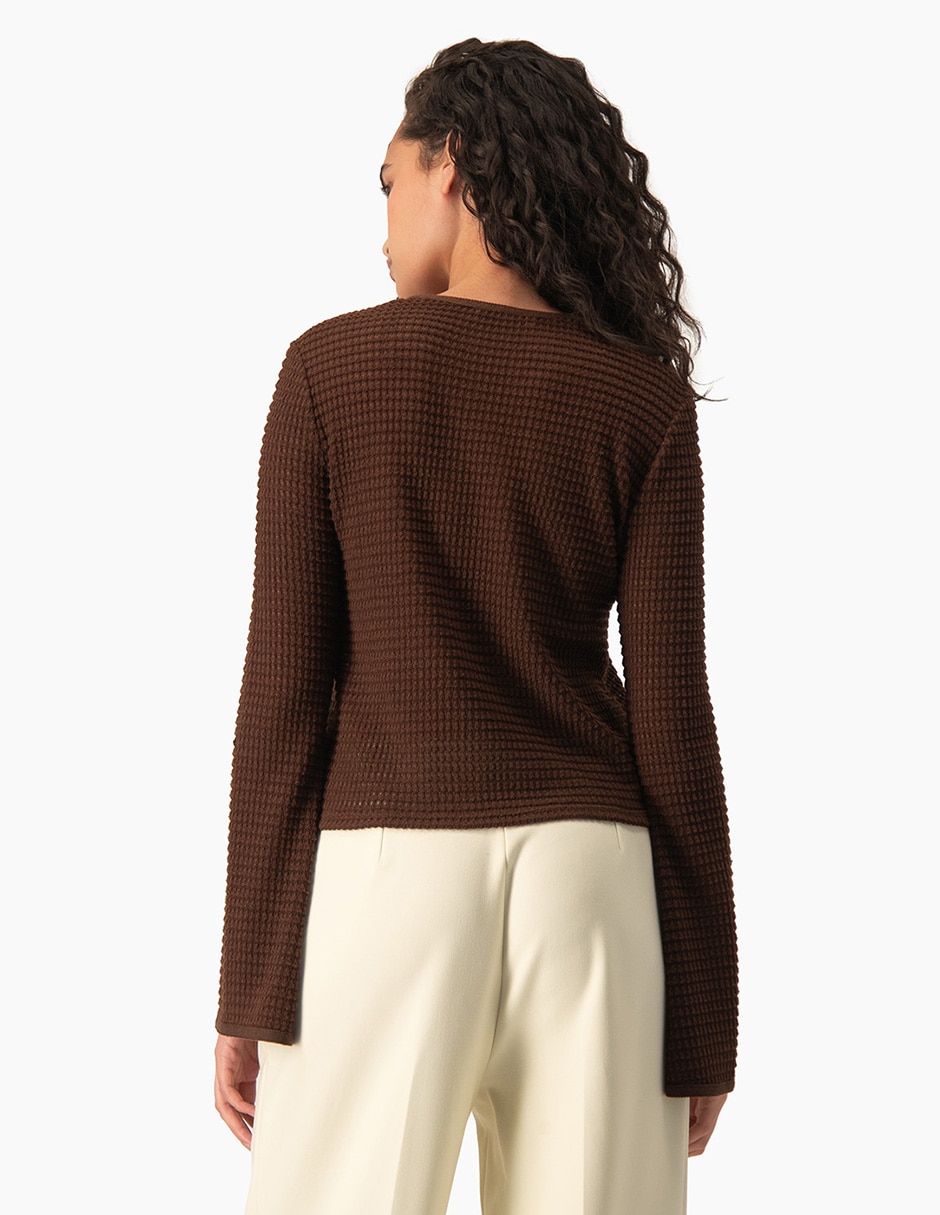 Blusa manga larga para mujer 2