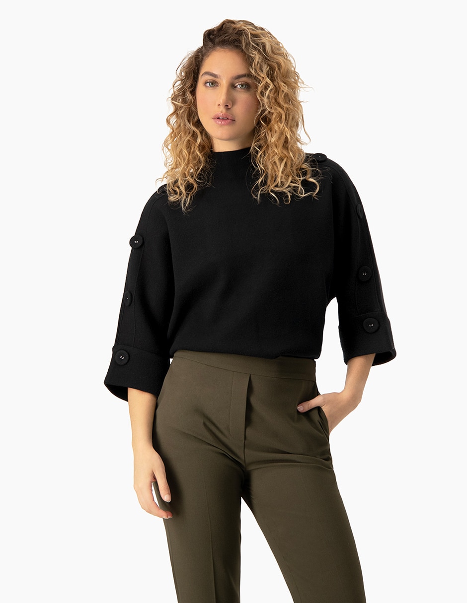 Suéter cuello alto para mujer Suéter cuello alto para mujer