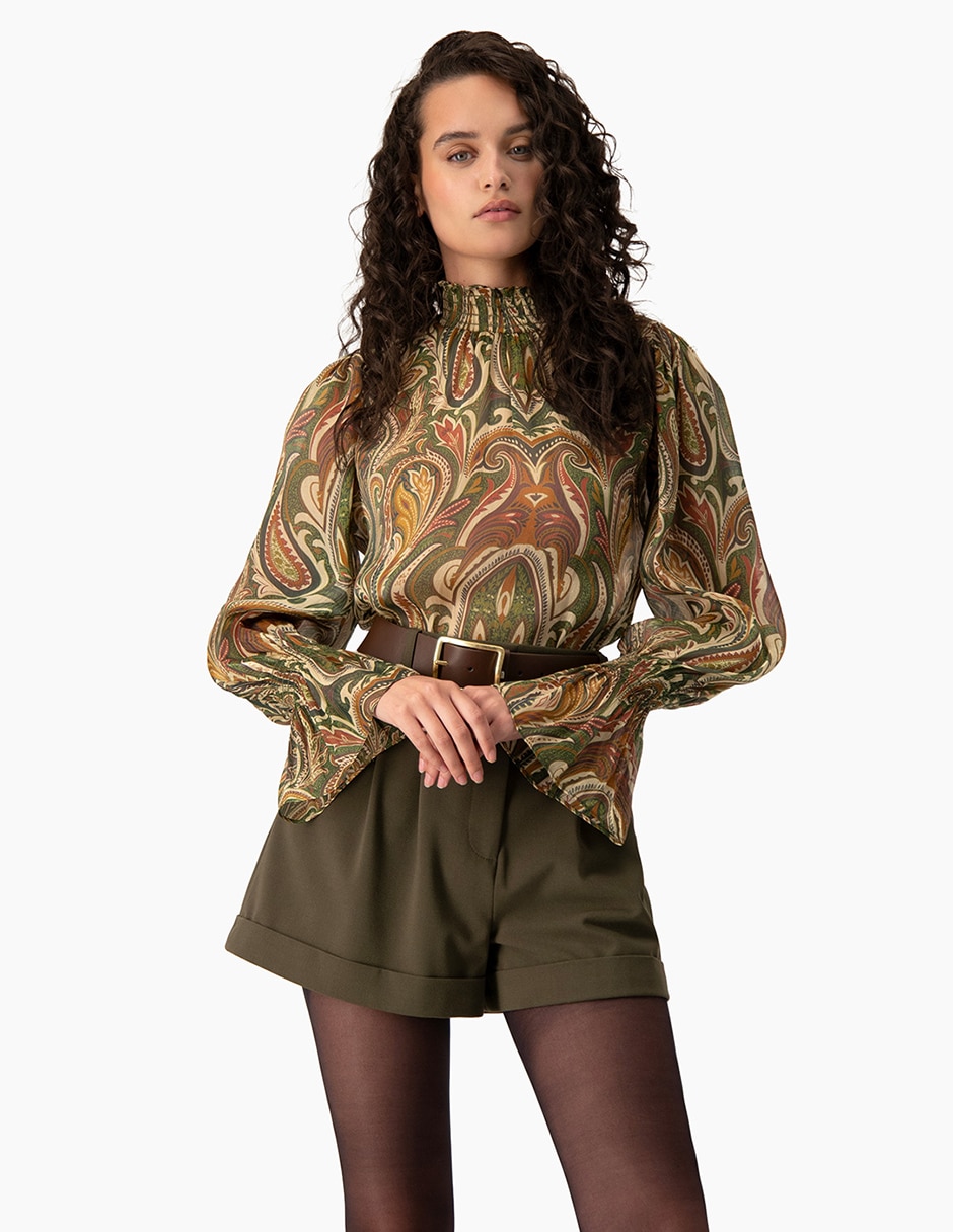 Blusa manga larga para mujer Blusa manga larga para mujer
