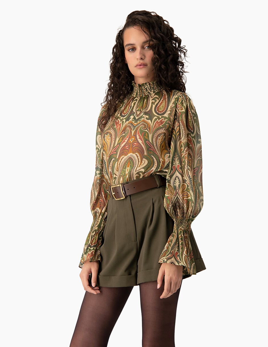 Blusa manga larga para mujer 3