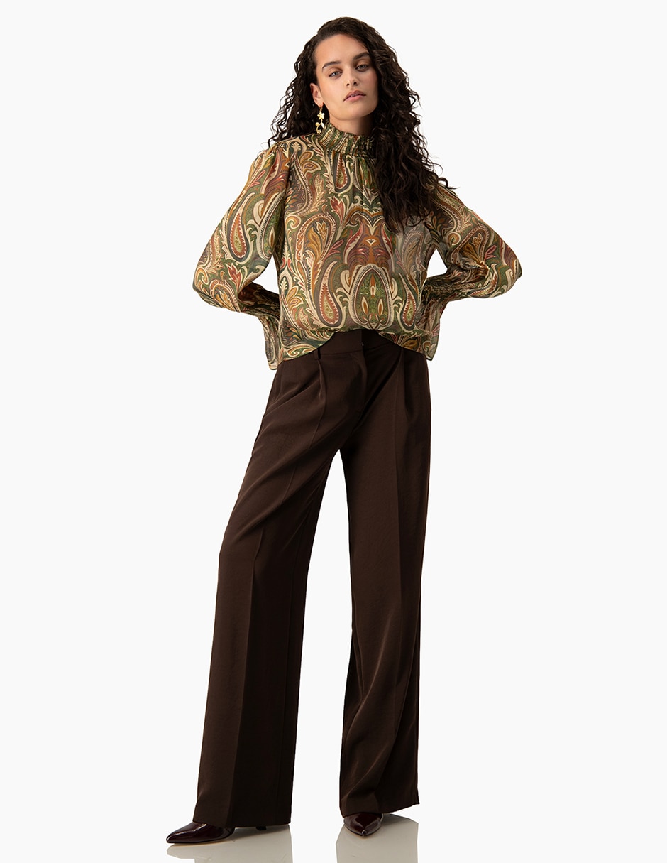 Blusa manga larga para mujer 5