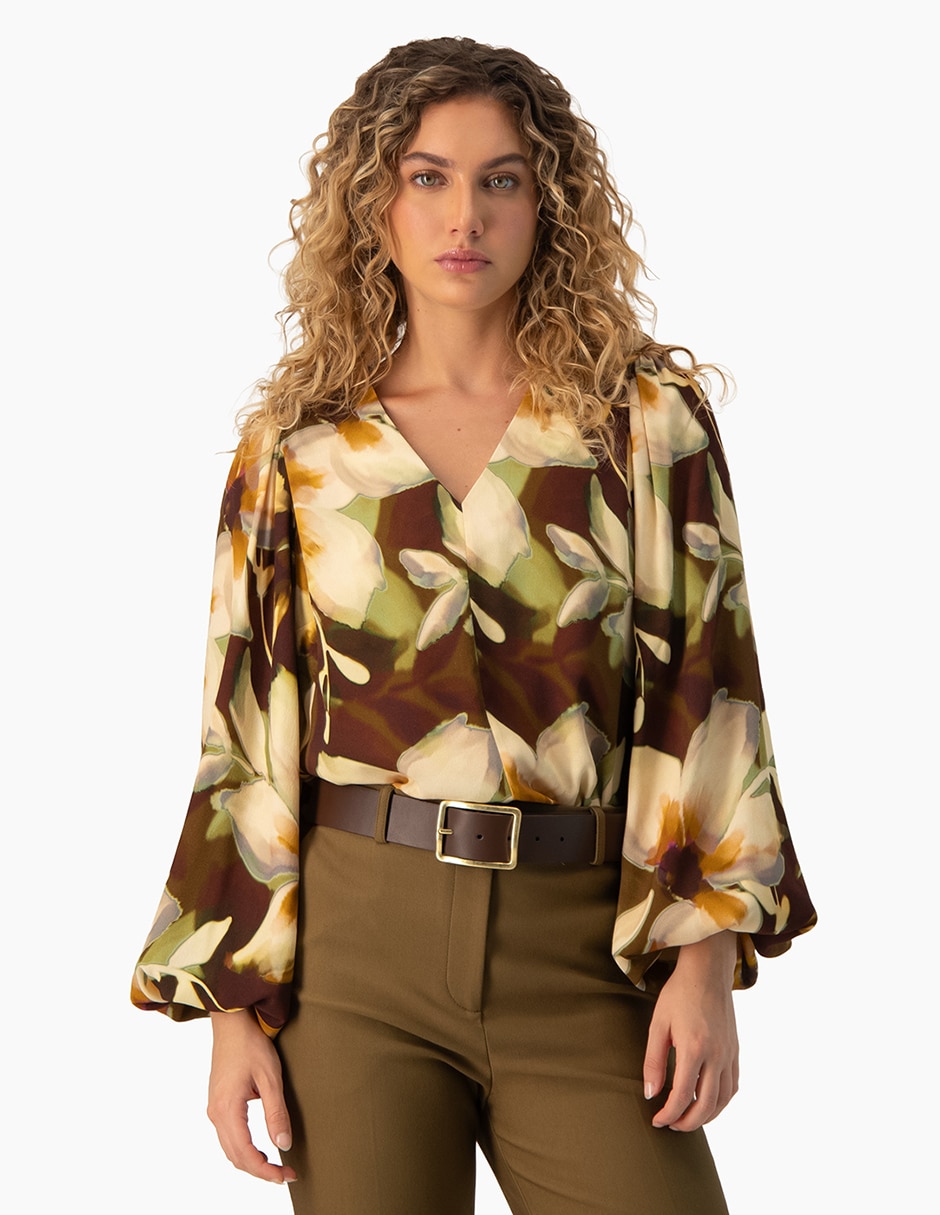 Blusa manga larga para mujer Blusa manga larga para mujer