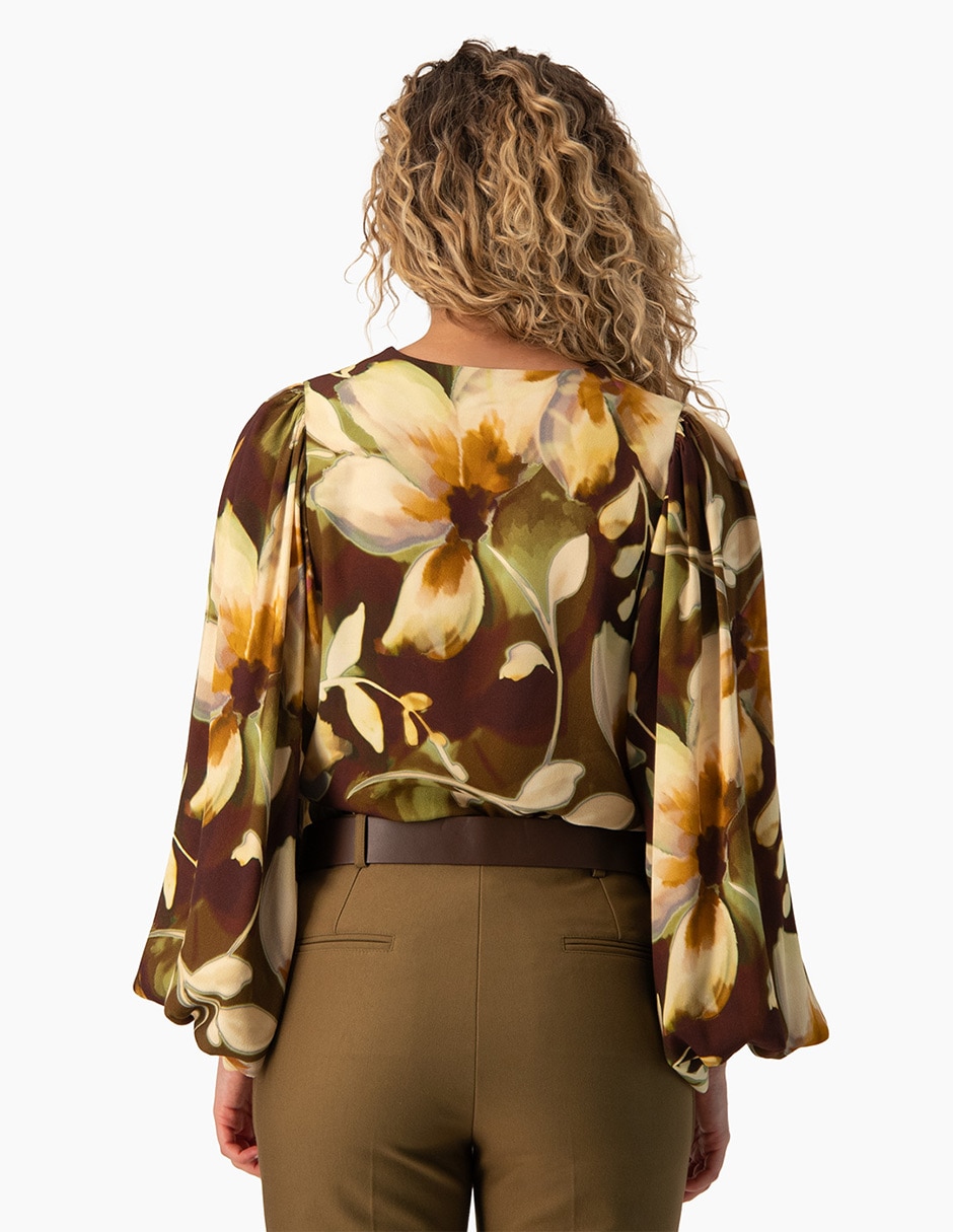 Blusa manga larga para mujer 2