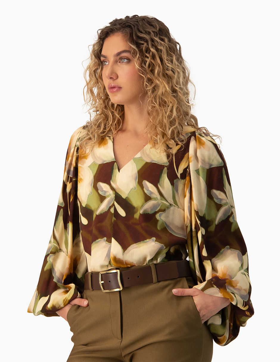 Blusa manga larga para mujer 3