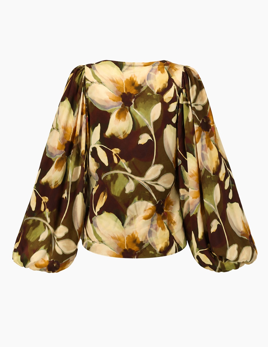 Blusa manga larga para mujer 8