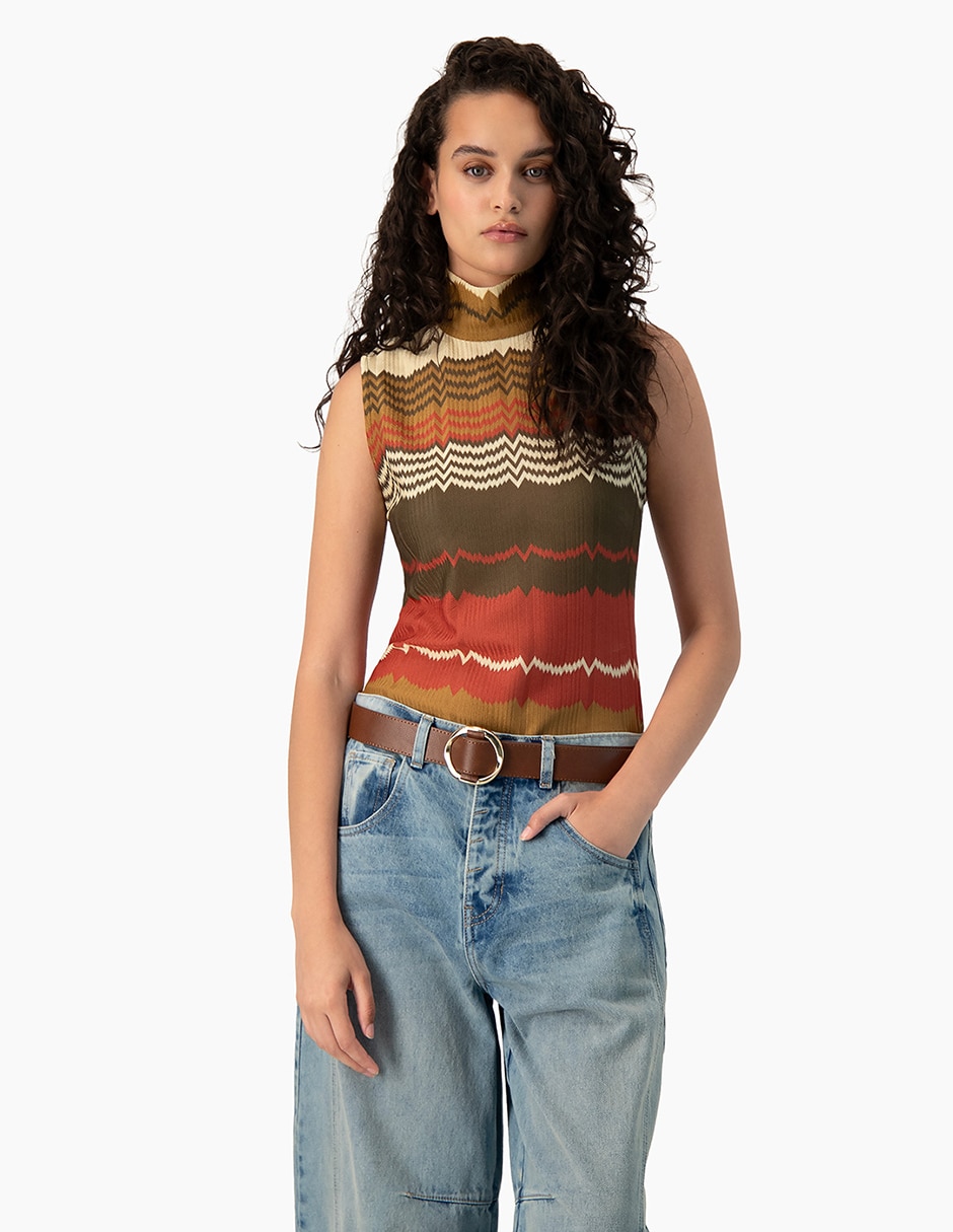 Blusa sin manga para mujer Blusa sin manga para mujer