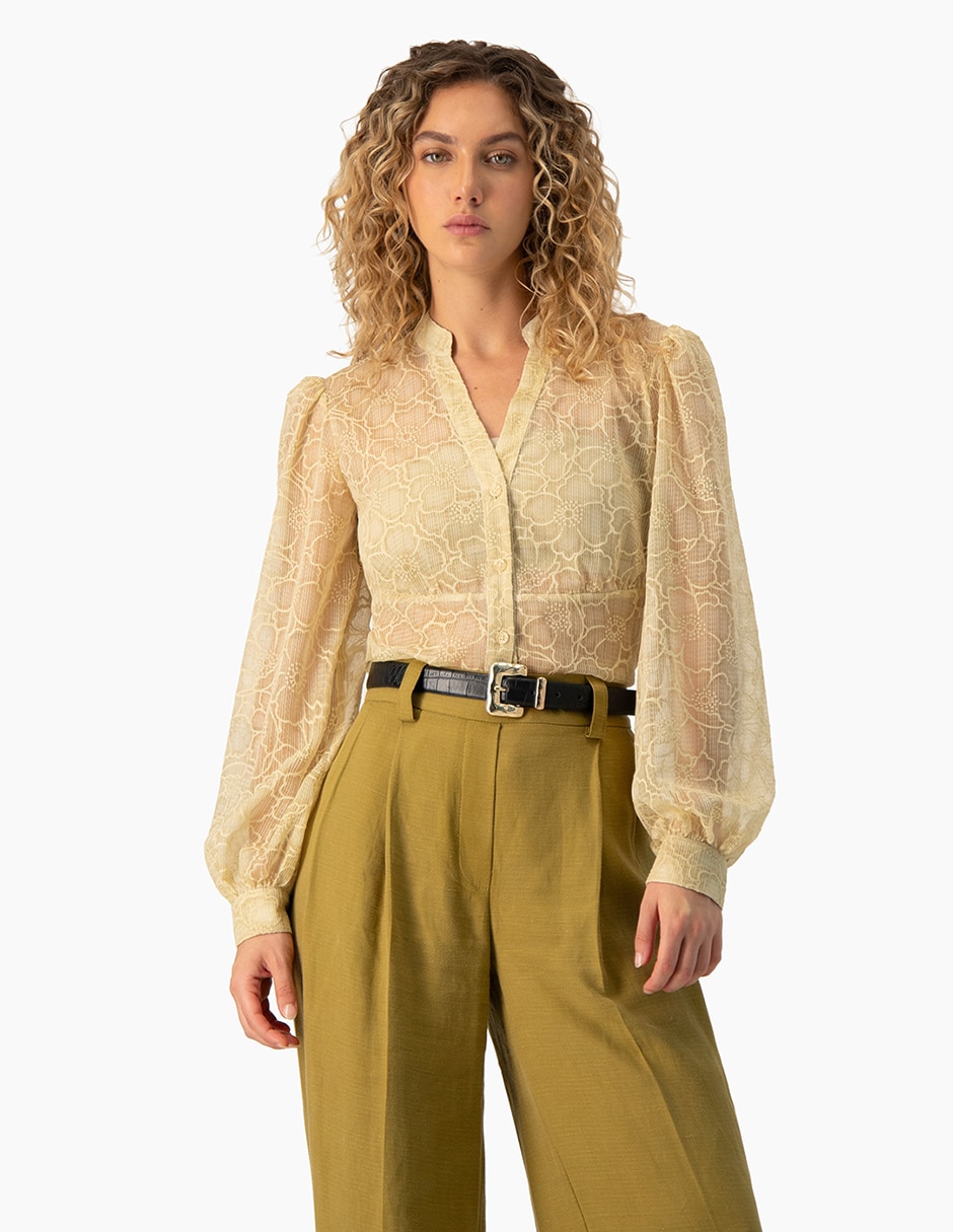 Blusa manga larga para mujer Blusa manga larga para mujer