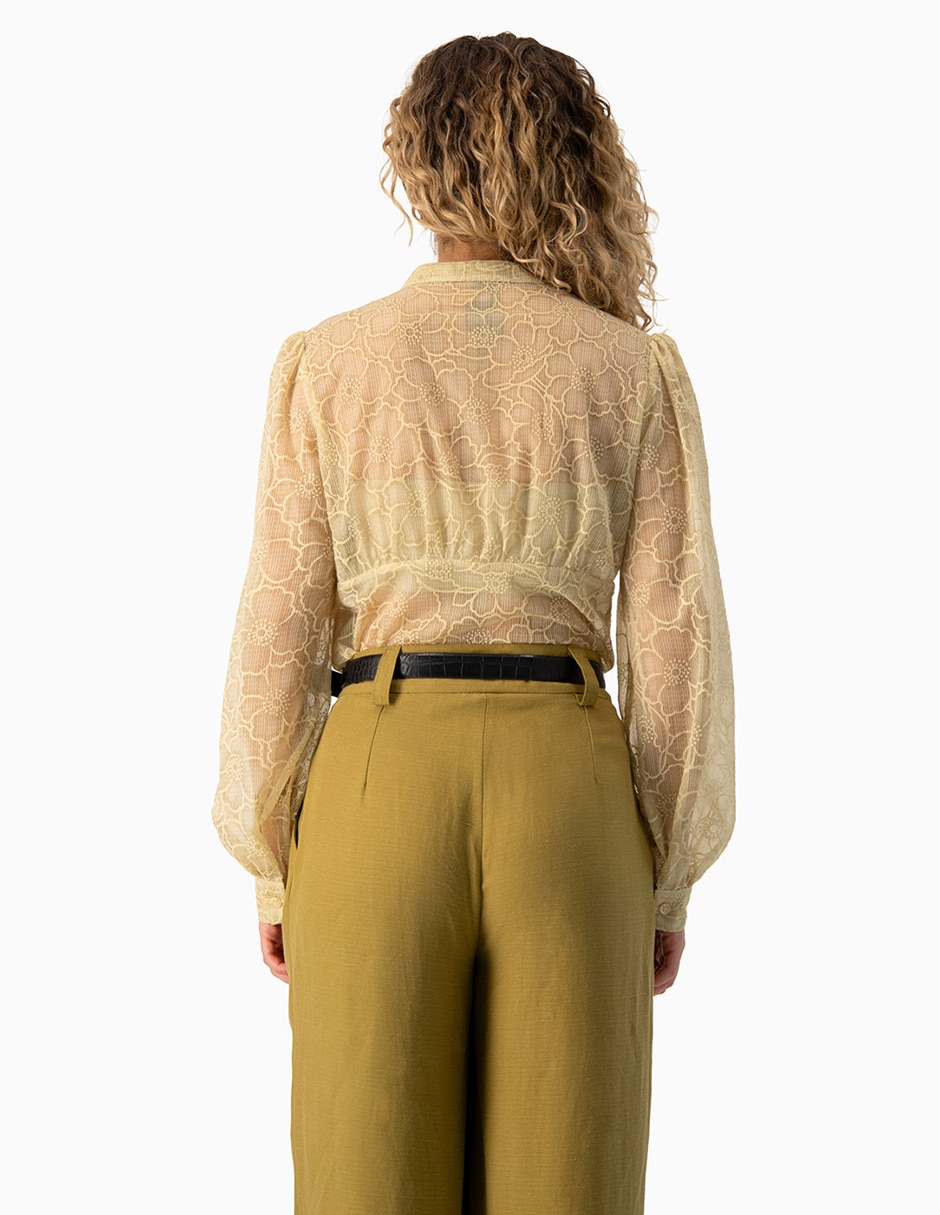 Blusa manga larga para mujer 2