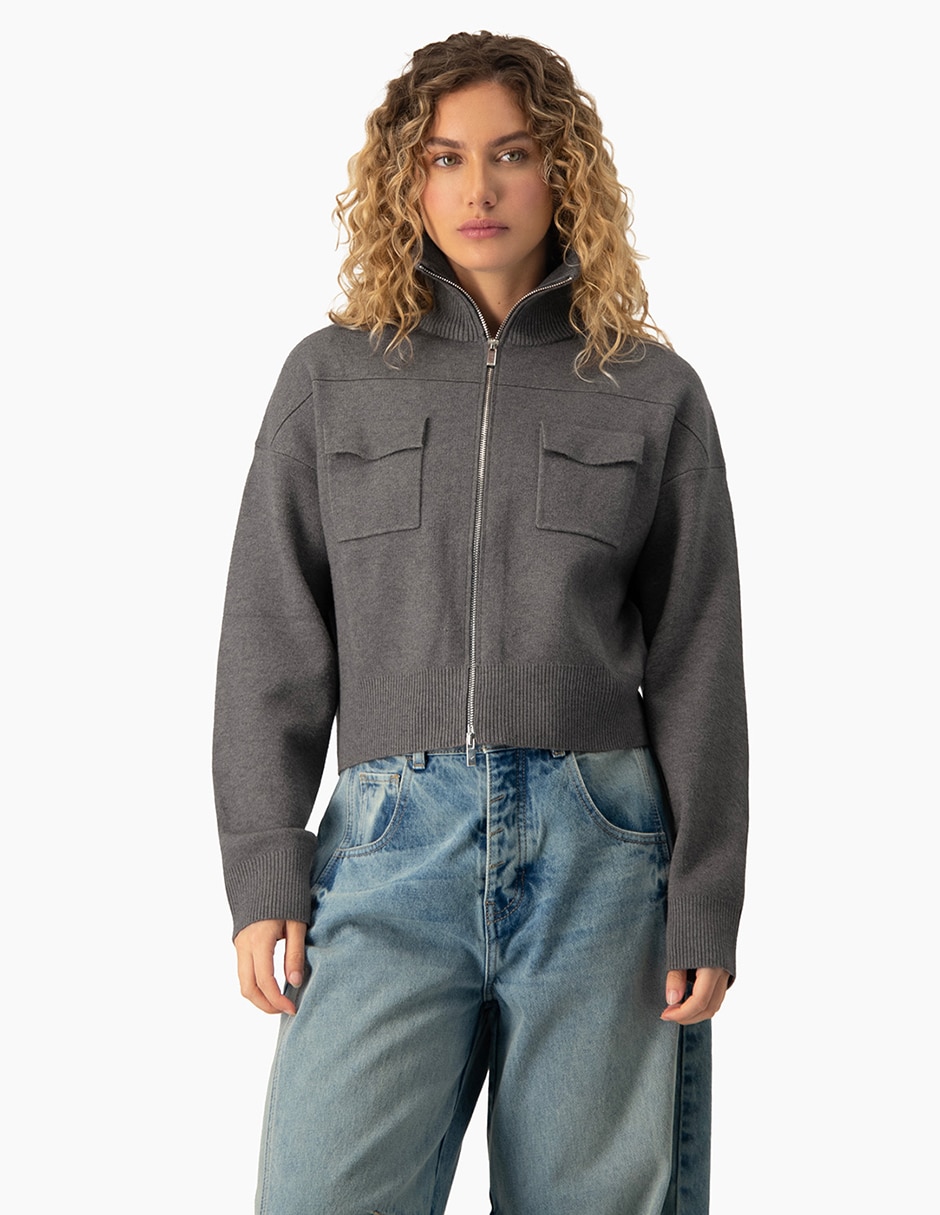 Suéter cuello alto para mujer Suéter cuello alto para mujer
