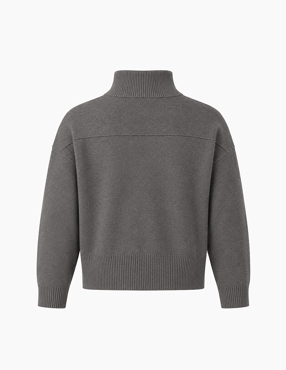 Suéter cuello alto para mujer 7