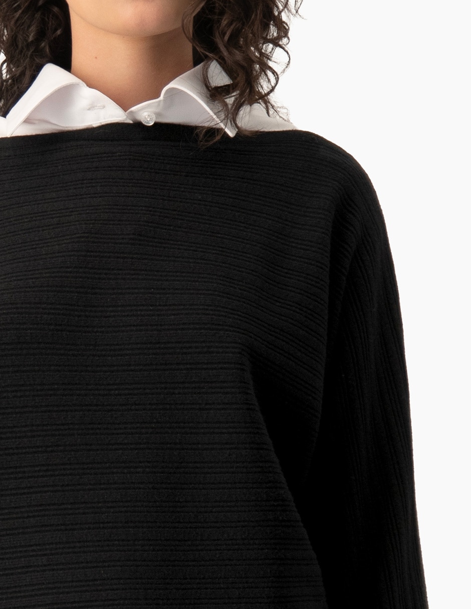Suéter cuello redondo para mujer 5