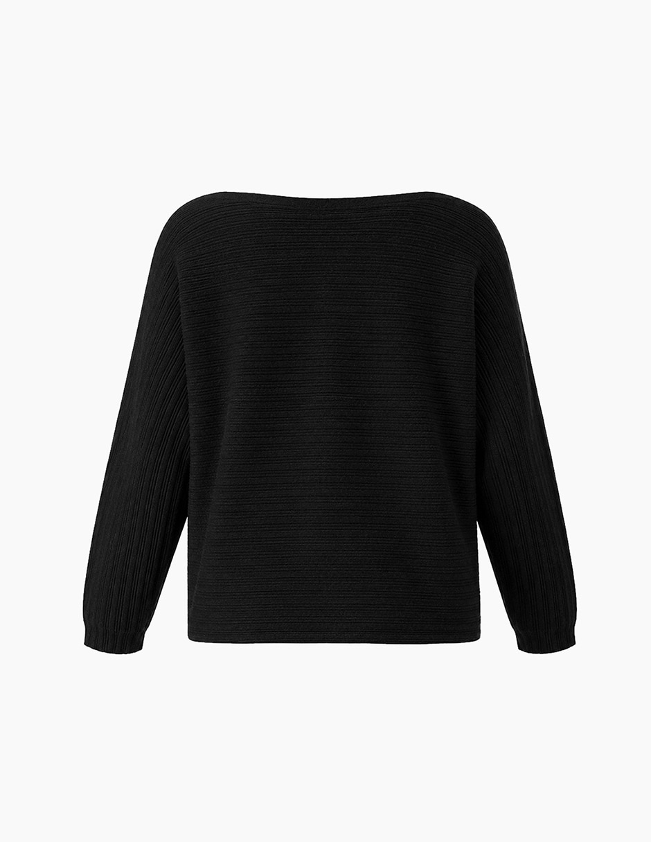 Suéter cuello redondo para mujer 7