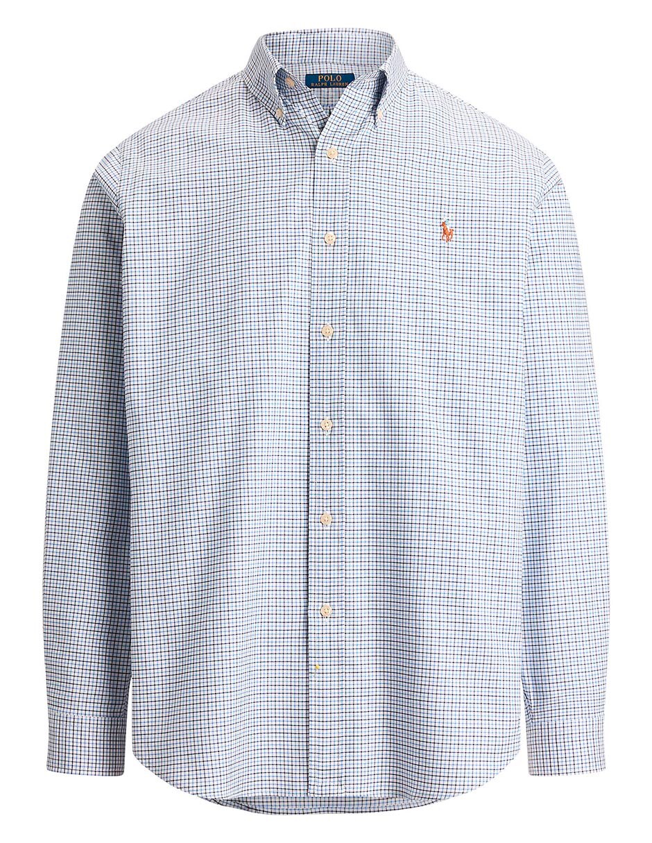 Camisa casual de algodón manga larga para hombre 13