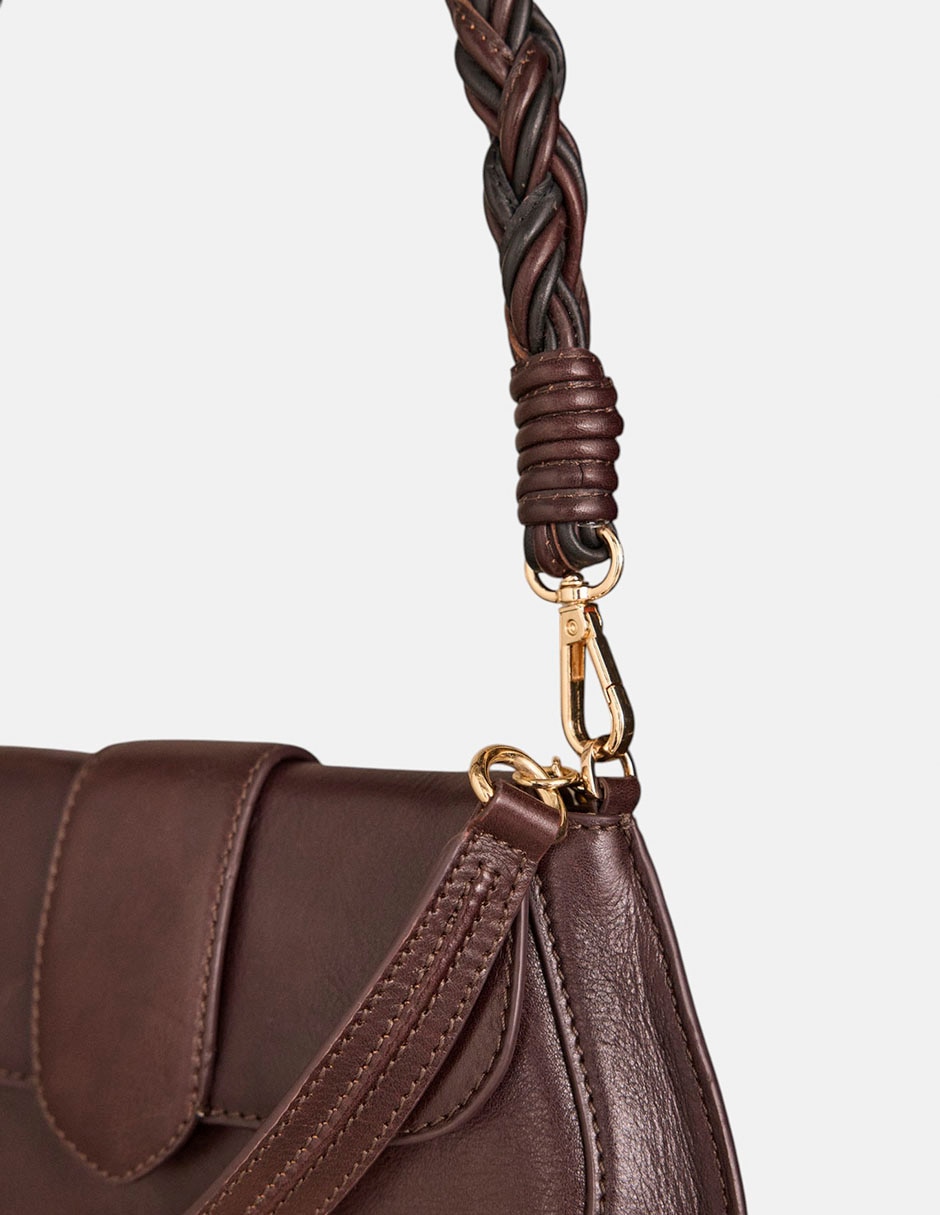 Bolsa shoulder de piel para mujer 3