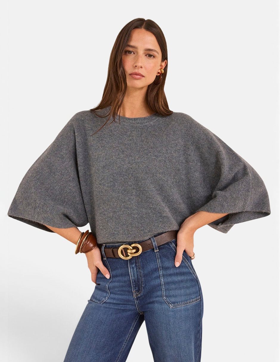 Suéter cuello redondo para mujer Suéter cuello redondo para mujer