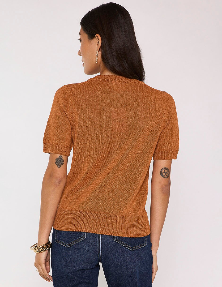 Blusa manga al codo para mujer 2