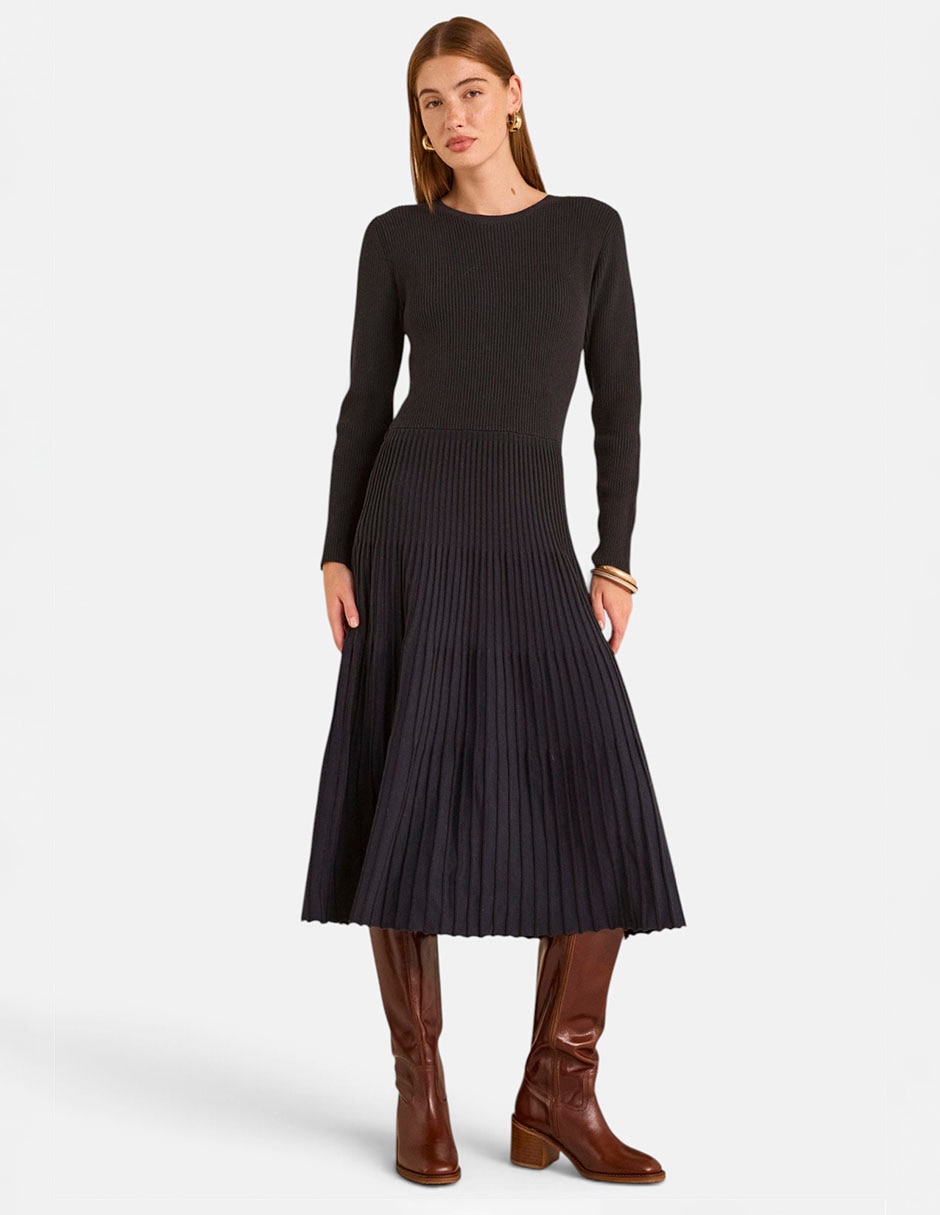 Vestido midi casual para mujer