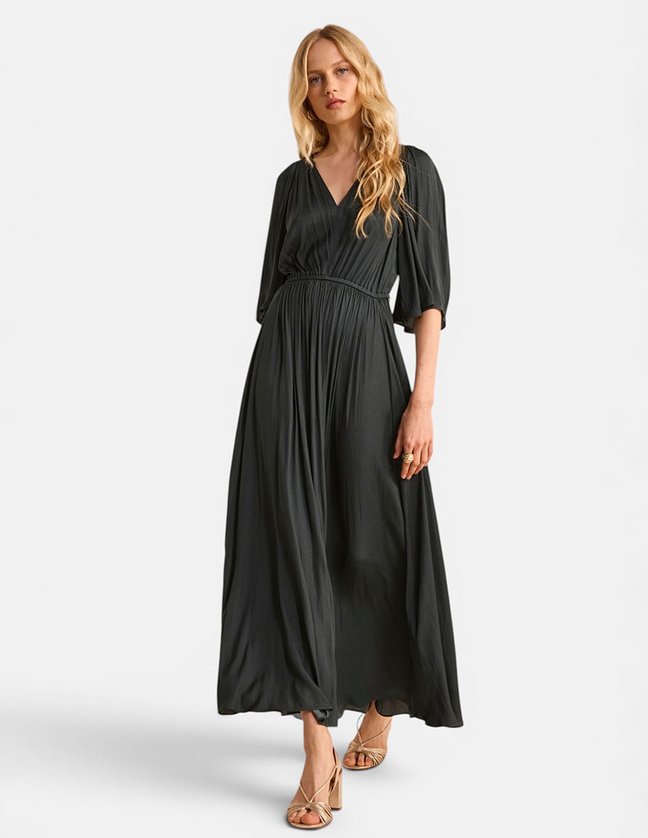 Vestido largo casual para mujer 4