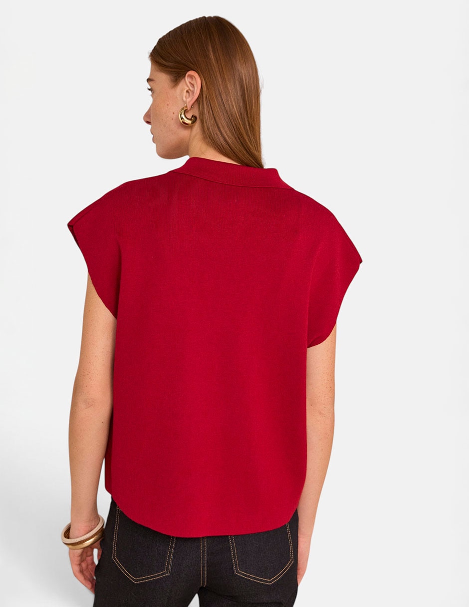 Playera tipo polo para mujer Playera tipo polo para mujer