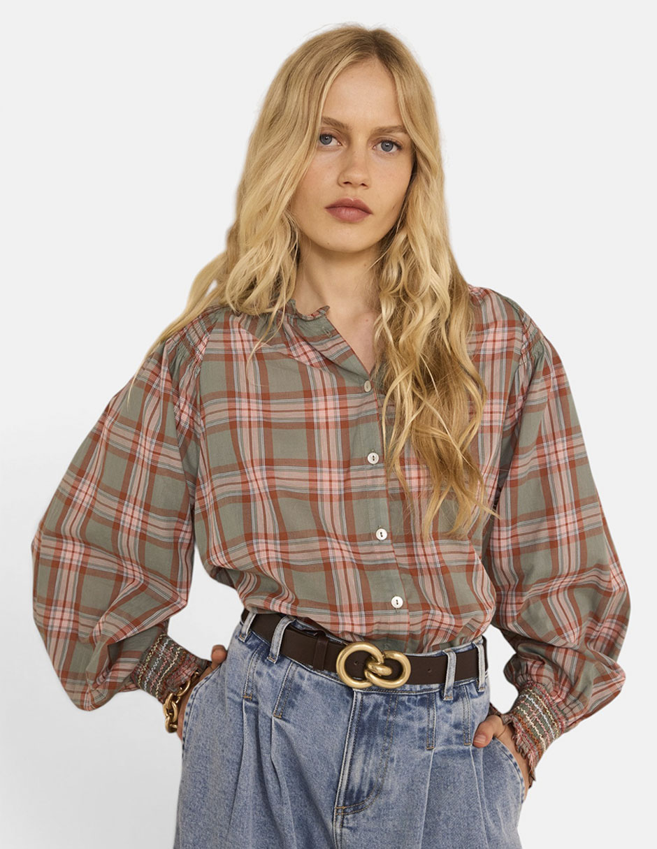Blusa manga larga para mujer 3