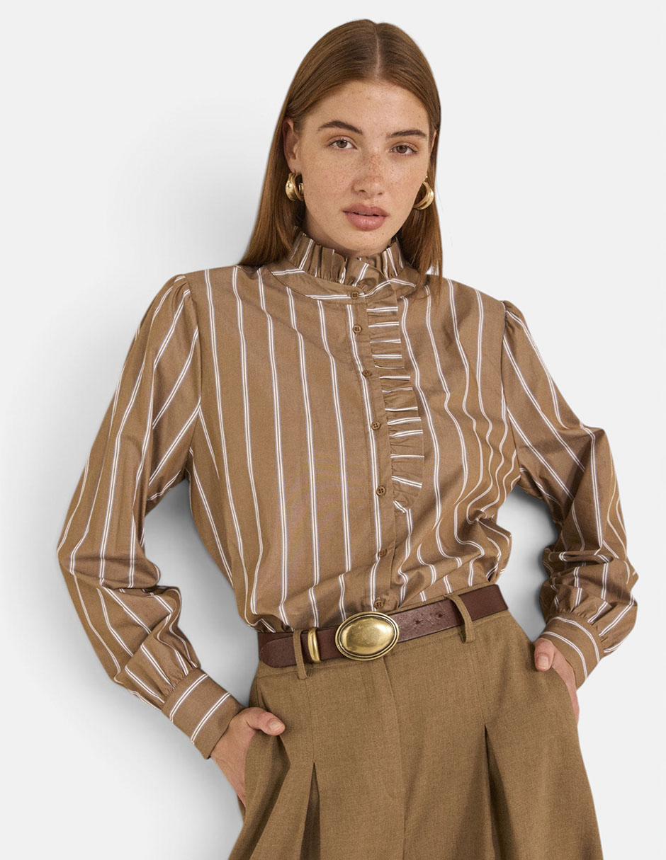 Blusa manga larga para mujer 3