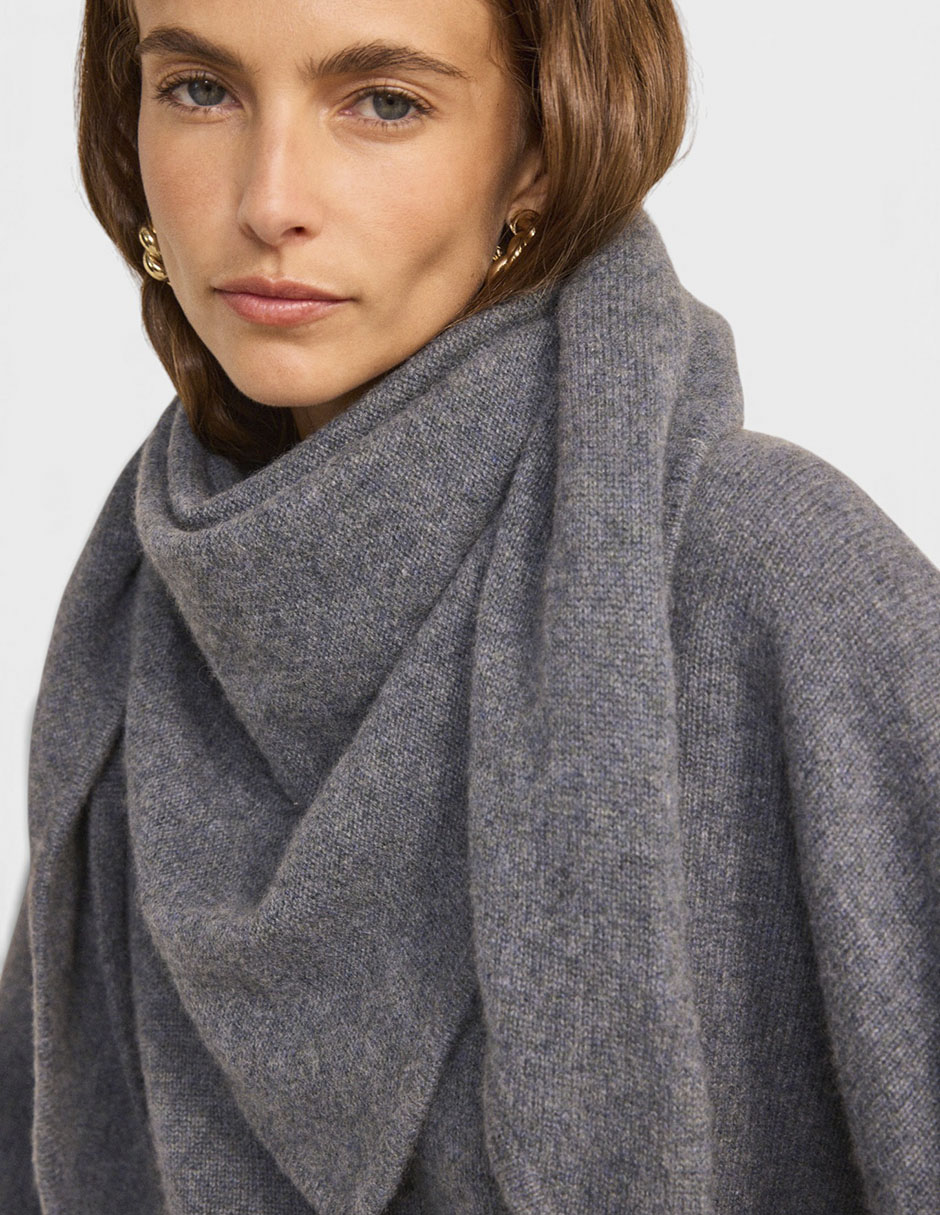Poncho maison cashmere 2