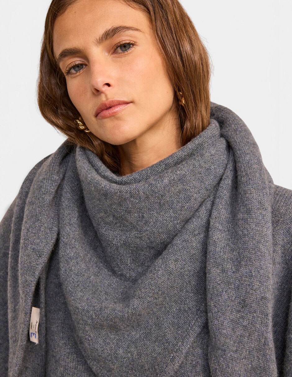 Poncho maison cashmere 3