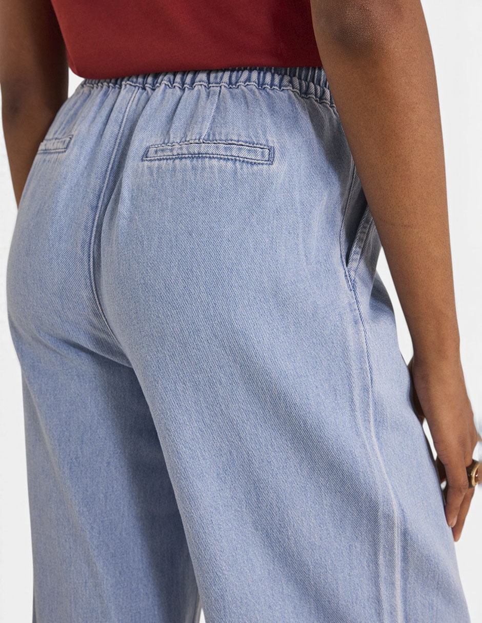 Jegging relajado a la cintura para mujer 4