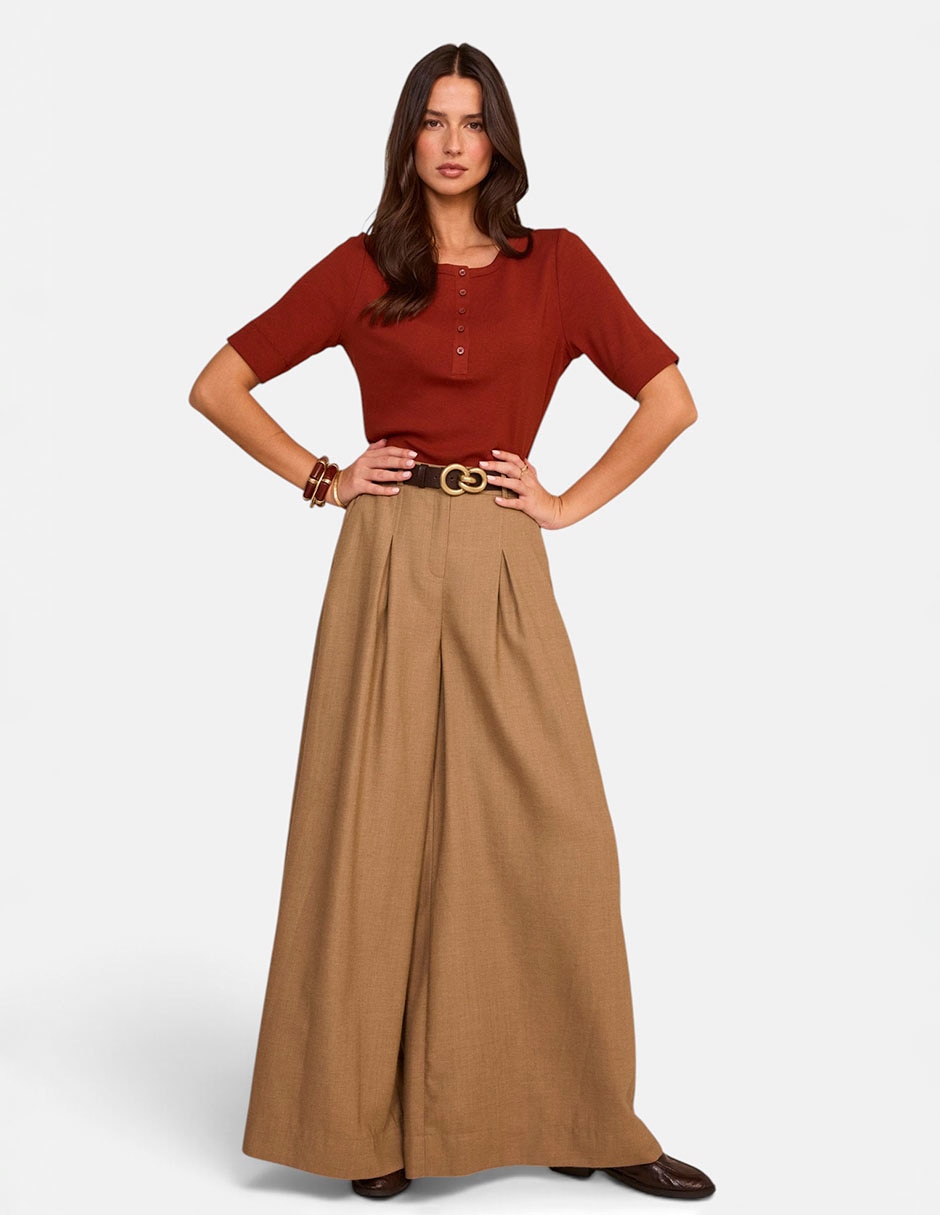 Blusa manga al codo para mujer 4