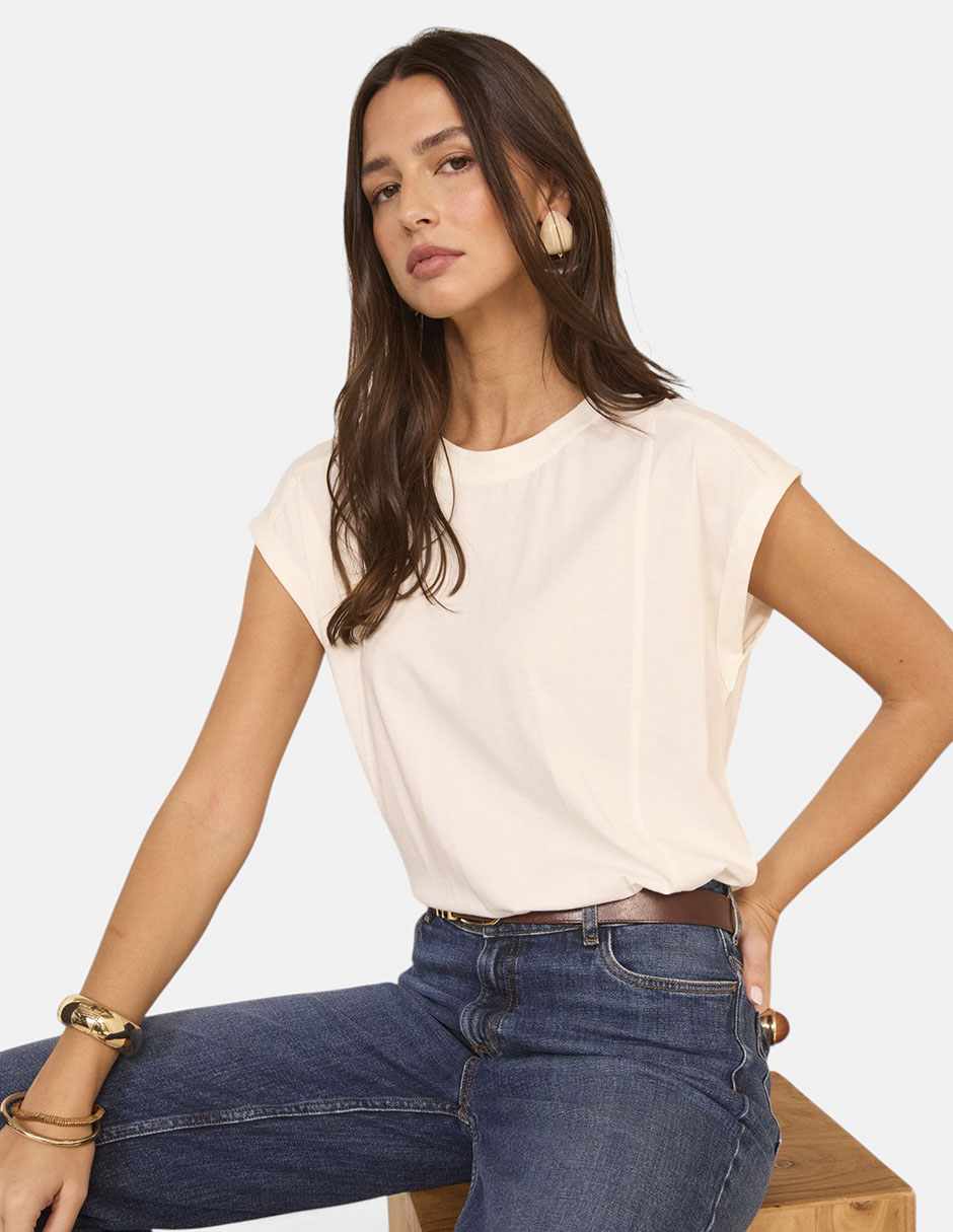 Blusa manga corta para mujer 3