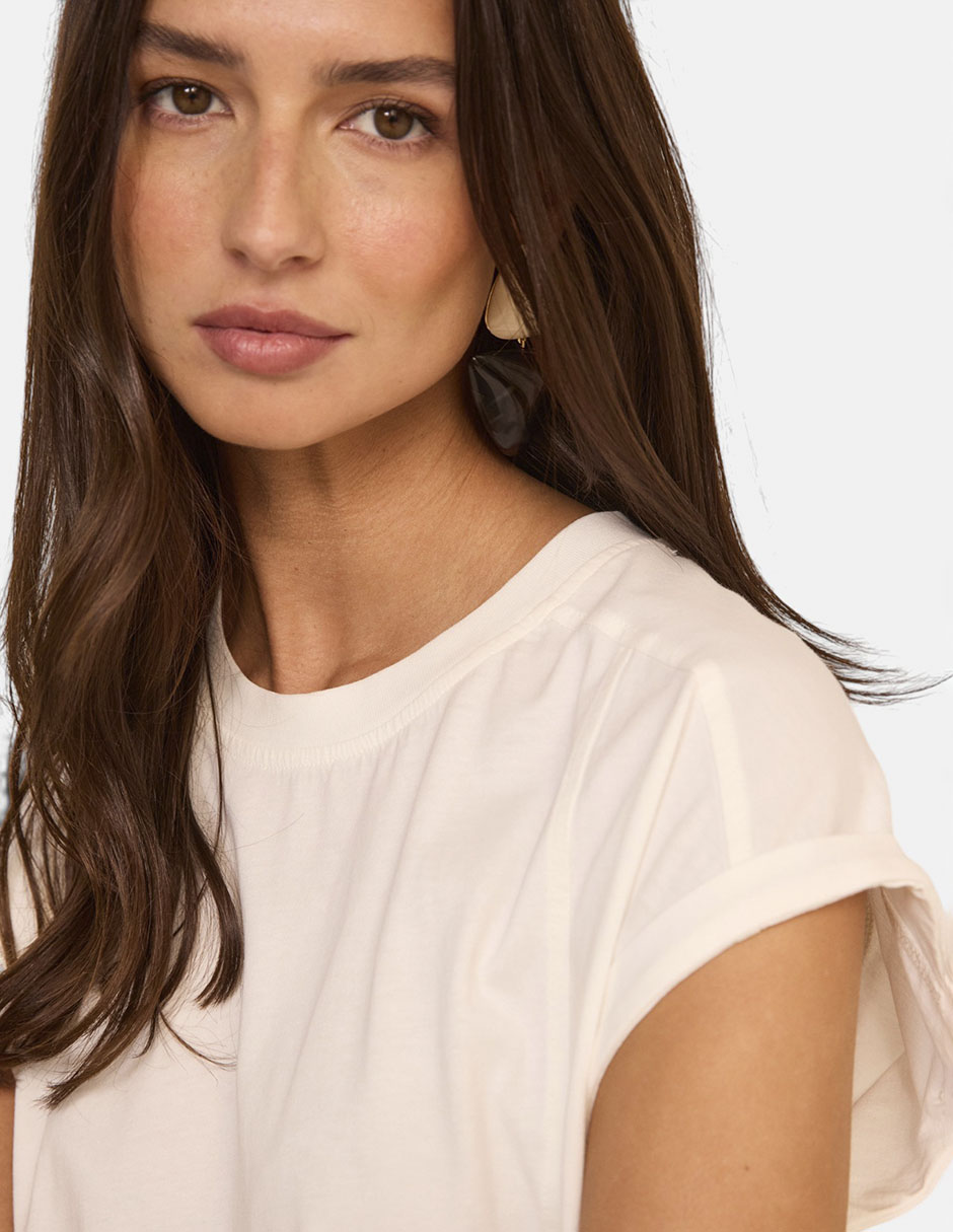 Blusa manga corta para mujer 2