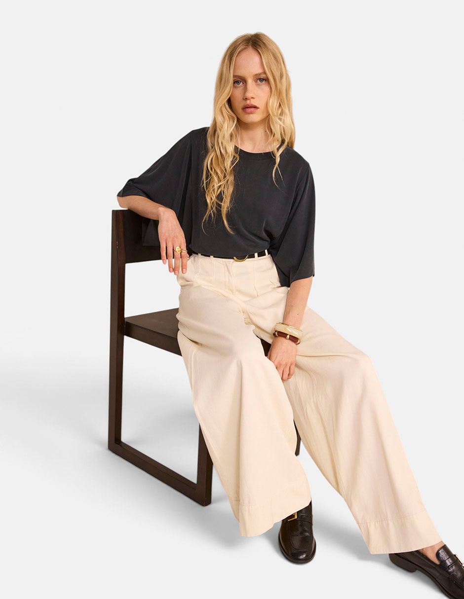 Suéter cuello redondo para mujer Suéter cuello redondo para mujer