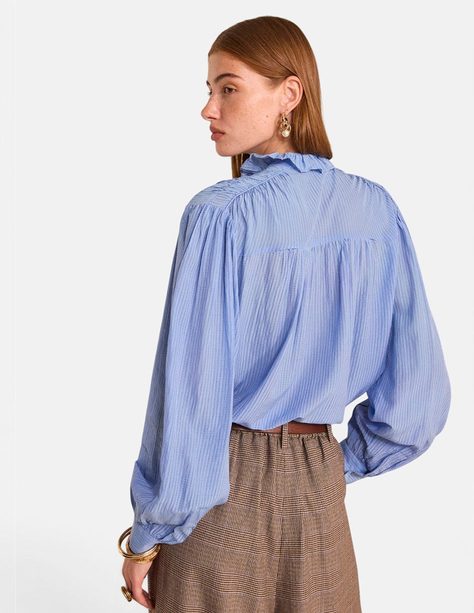 Blusa manga larga para mujer 2