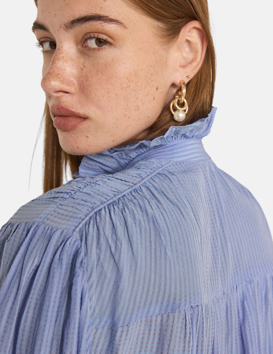 Blusa manga larga para mujer 3
