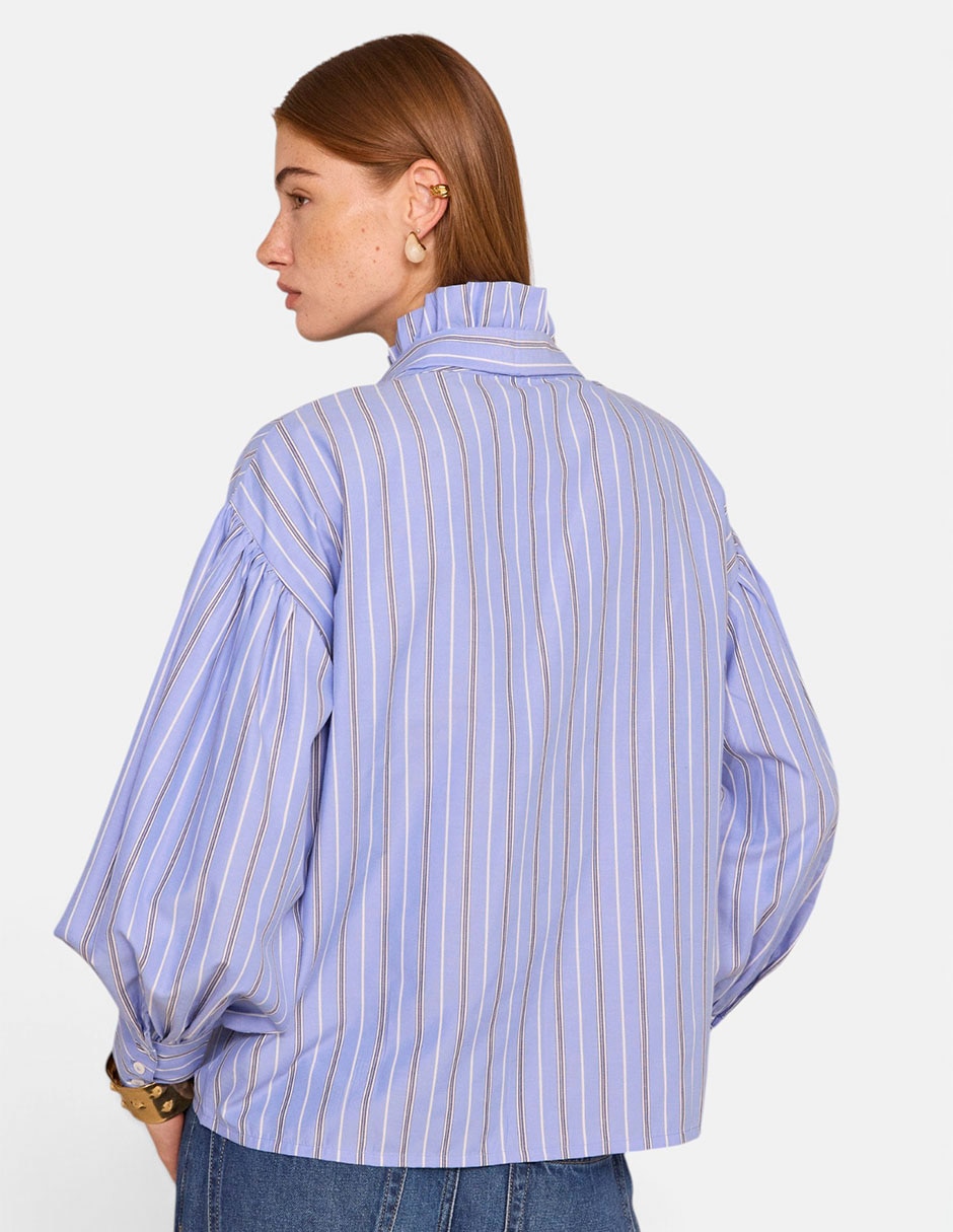 Blusa manga larga para mujer 4