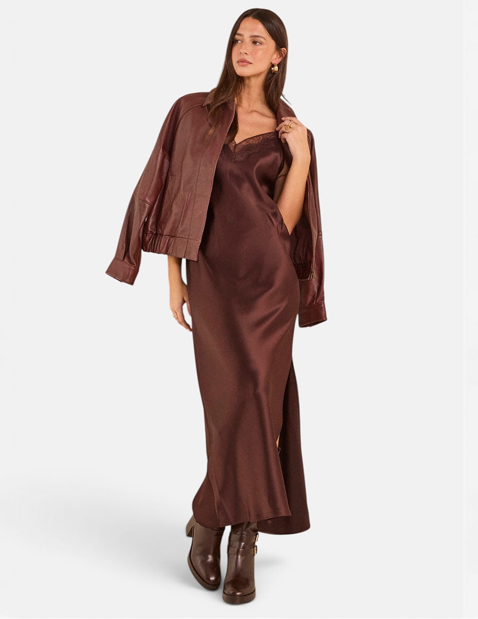 Vestido largo casual para mujer Vestido largo casual para mujer