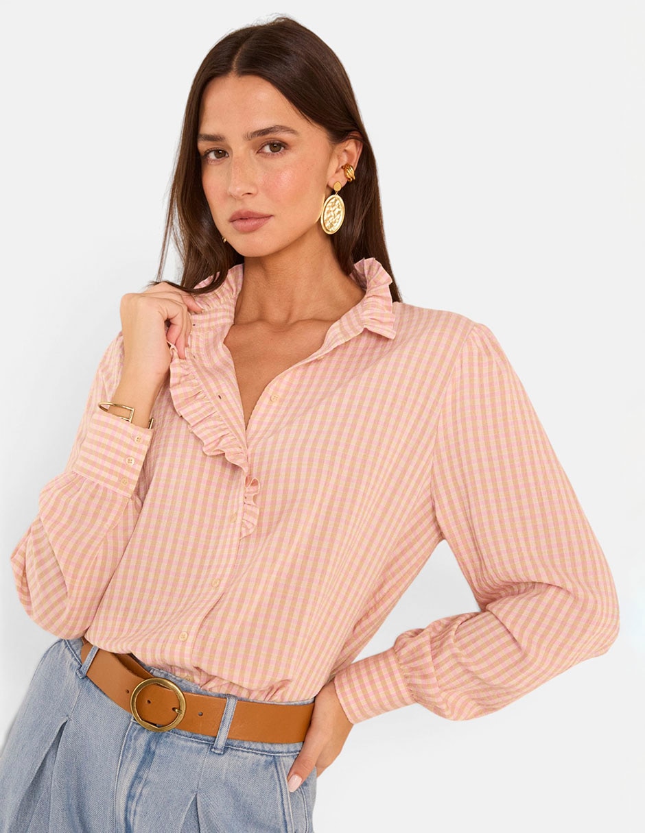 Blusa manga larga para mujer Blusa manga larga para mujer