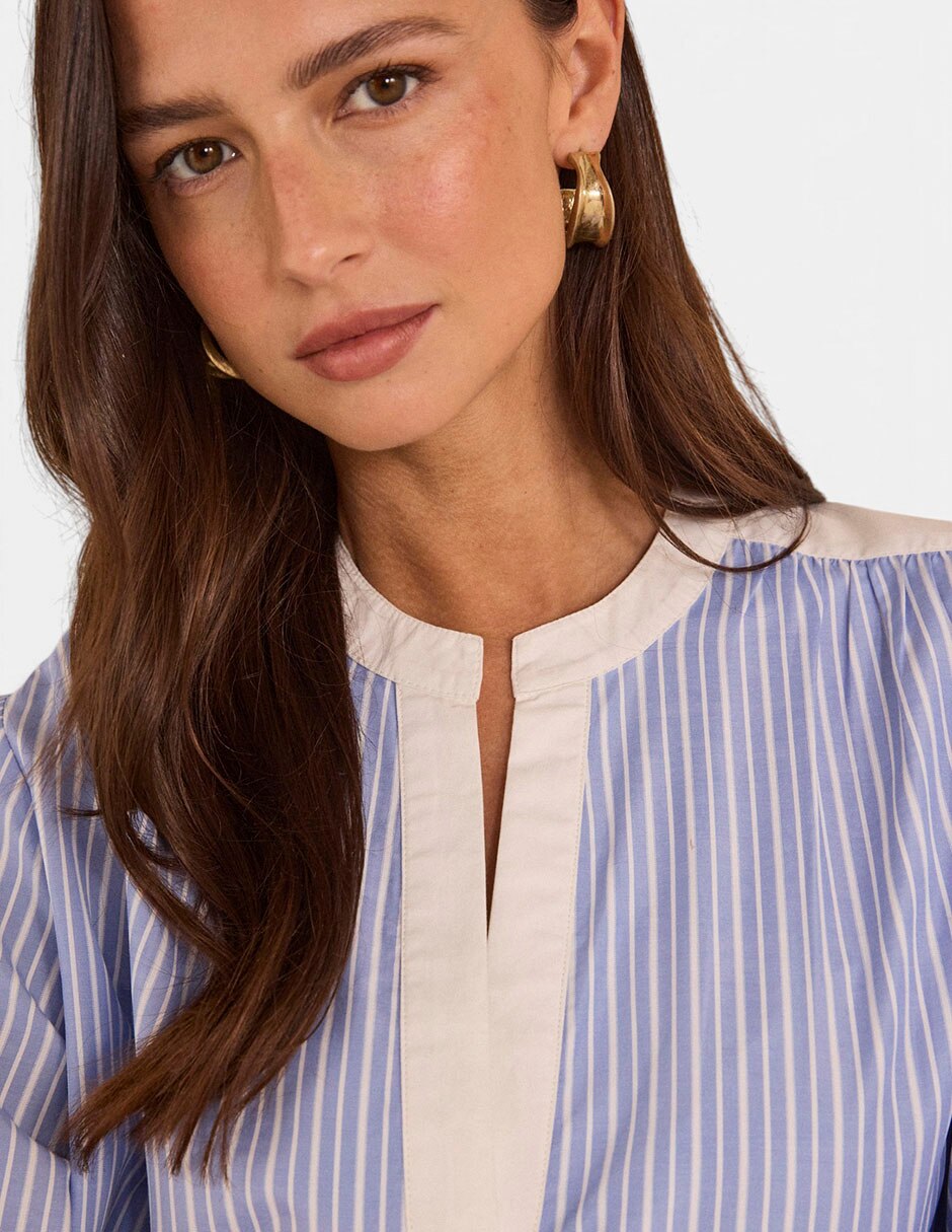 Blusa manga larga para mujer 4