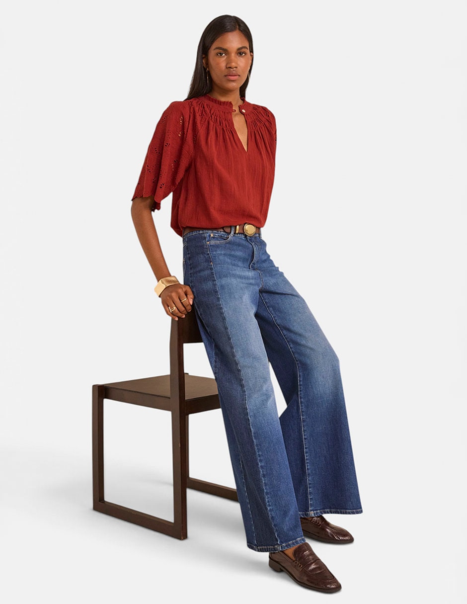 Jeans wide leg para mujer Jeans wide leg para mujer
