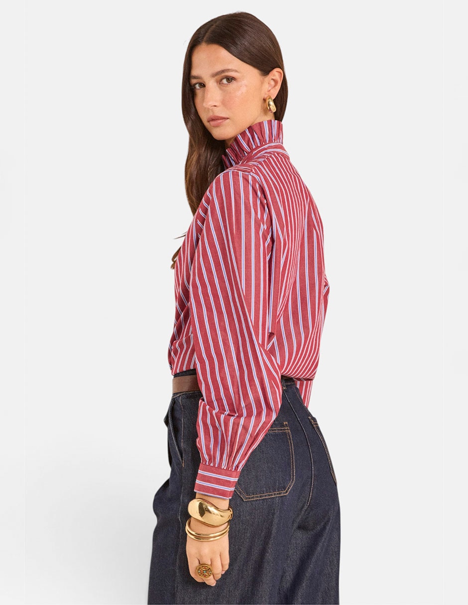 Blusa manga larga para mujer 3