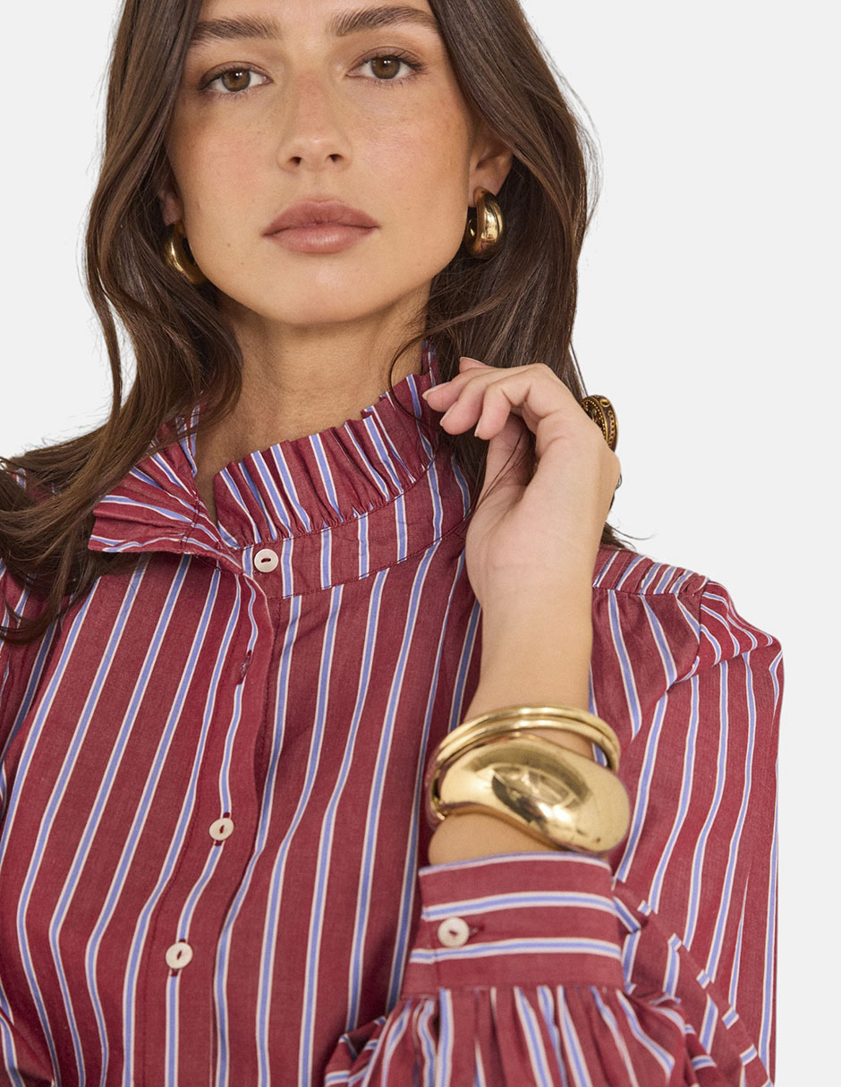 Blusa manga larga para mujer 4