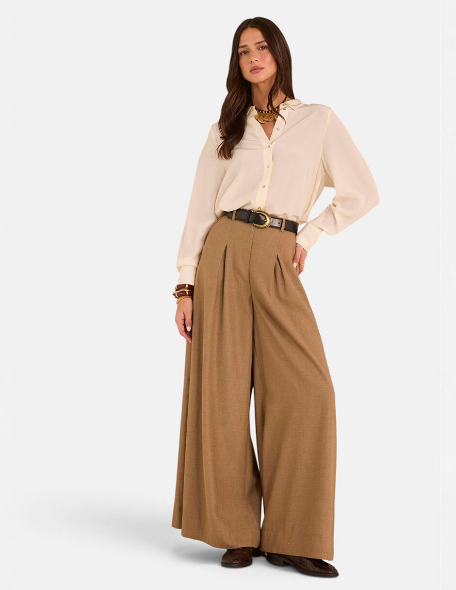 Pantalón amplio para mujer 2