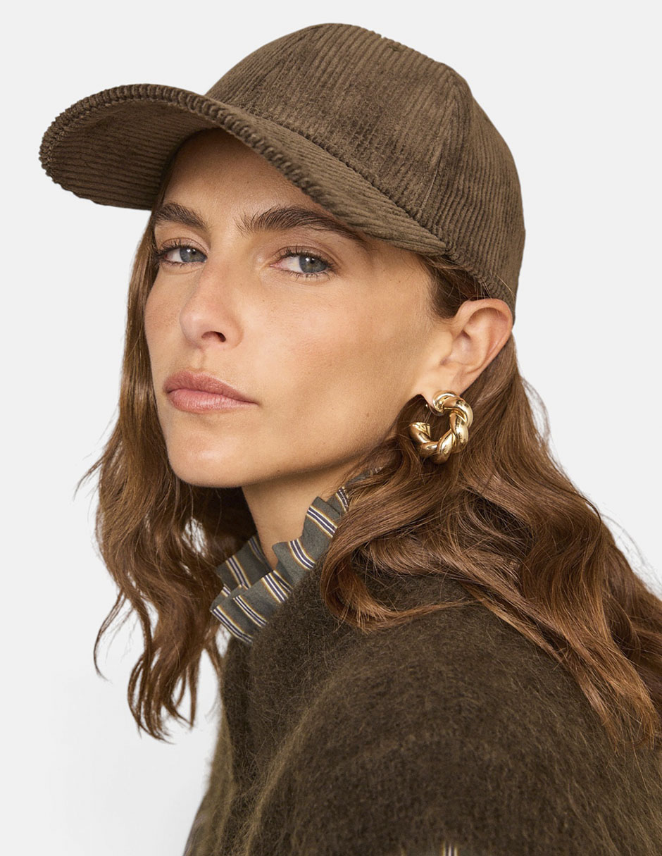 Gorra visera curva velcro para mujer 2