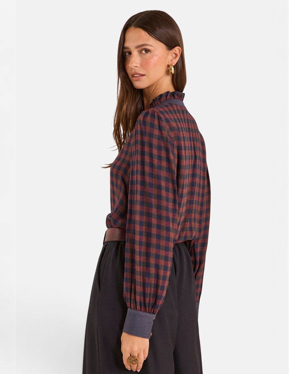 Blusa manga larga para mujer 3