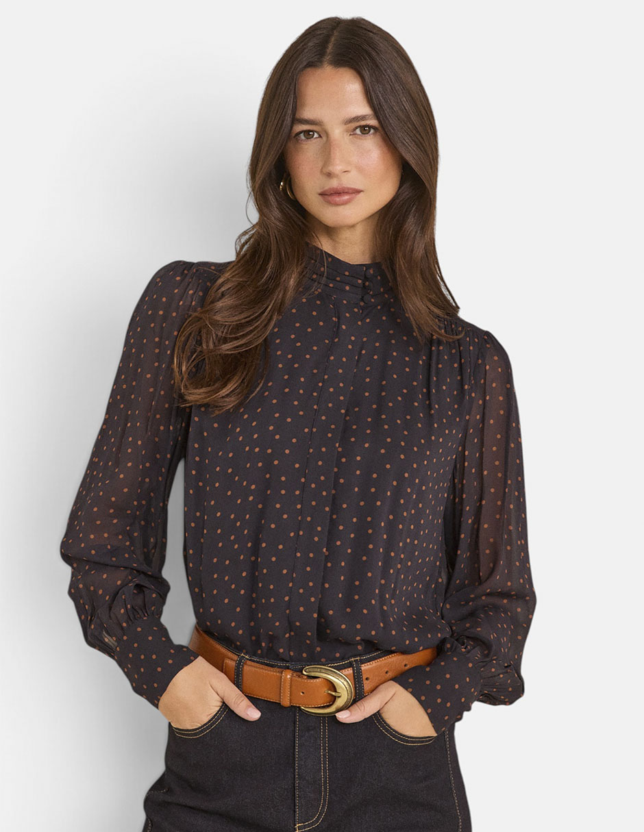 Blusa manga larga para mujer 2