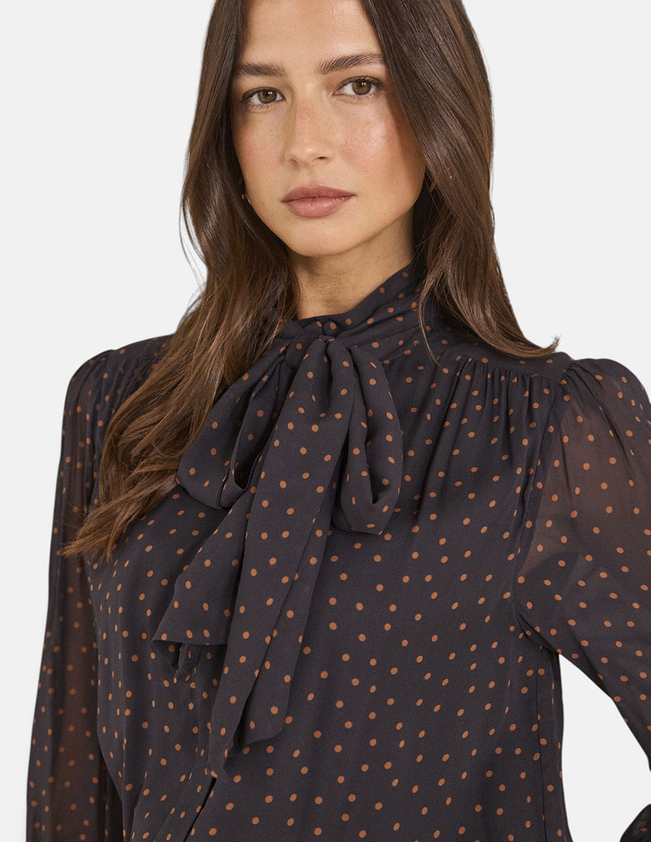 Blusa manga larga para mujer 3