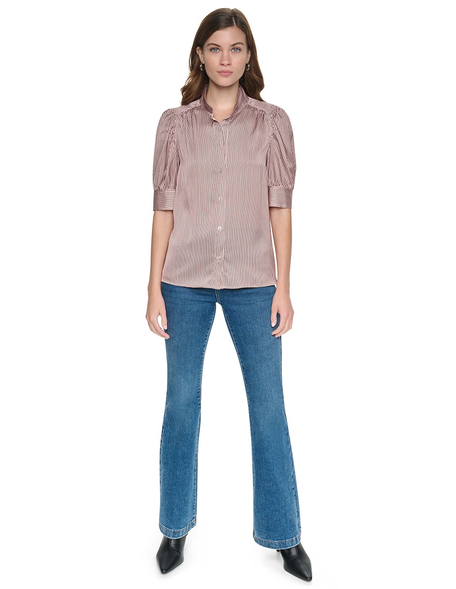 Pantalón regular dkny regular para mujer 3