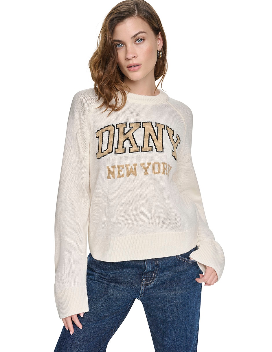Pantalón regular dkny regular para mujer