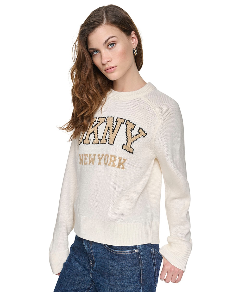 Pantalón regular dkny regular para mujer 4
