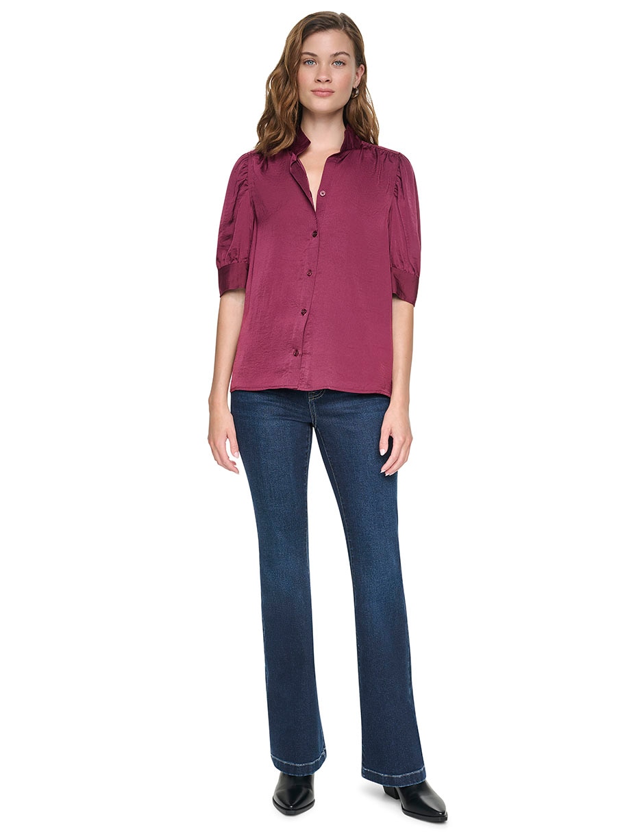 Pantalón regular dkny regular para mujer 3